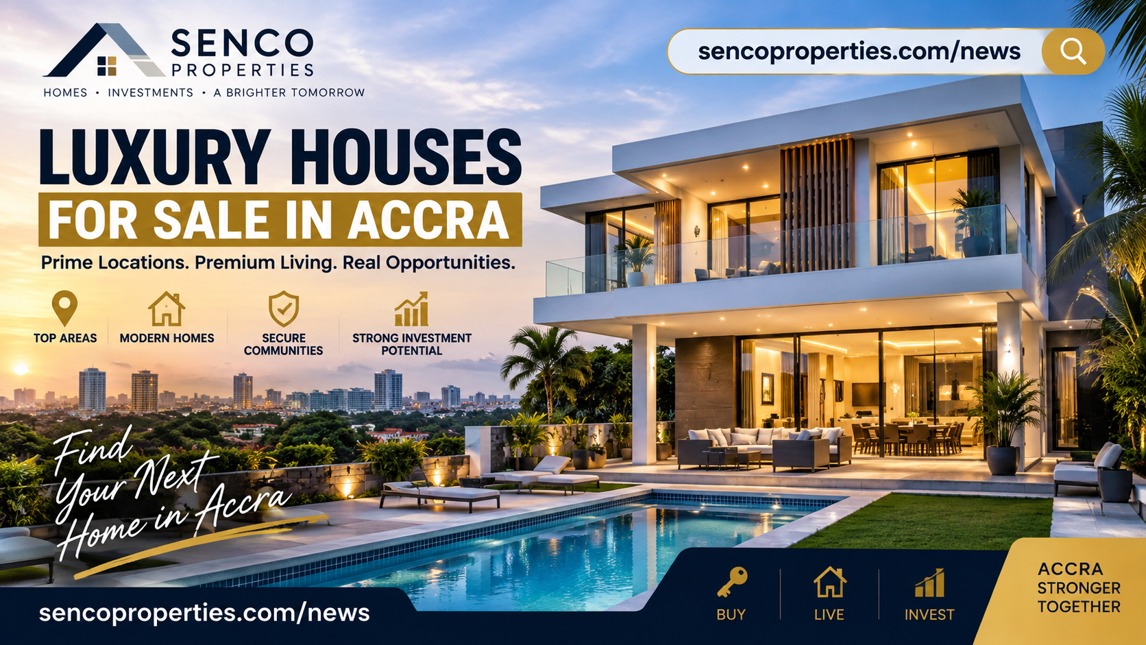 luxury houses for sale in Accra