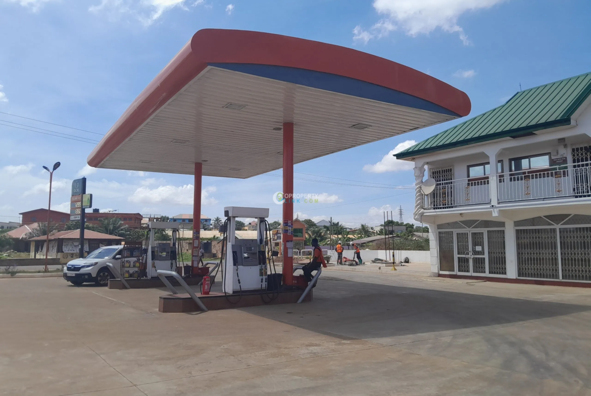 Filling station for sales